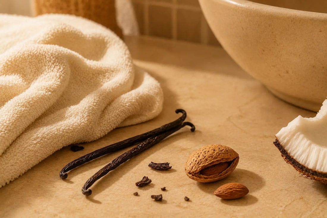 vanilla body oil after shower