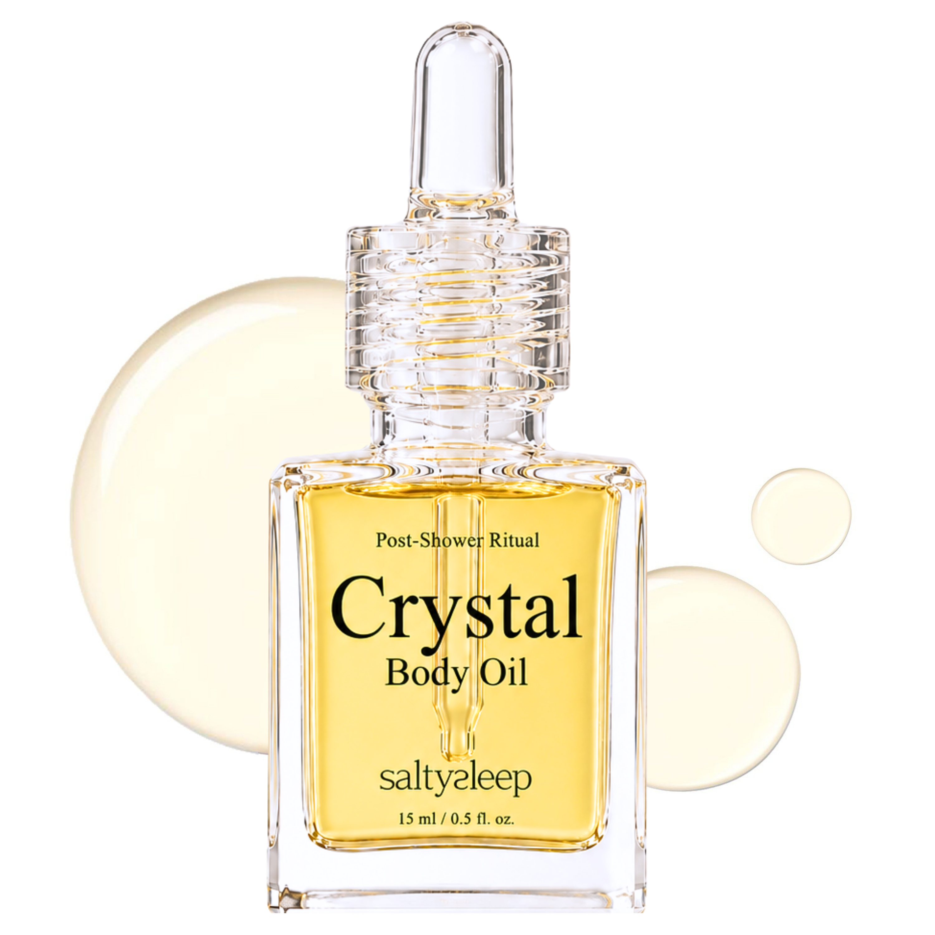 Vanilla Glow 15ml | Crystal Body Oil saltysleep