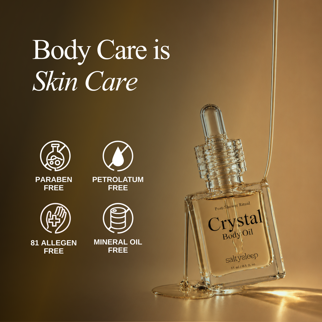 Vanilla Glow 15ml | Crystal Body Oil saltysleep