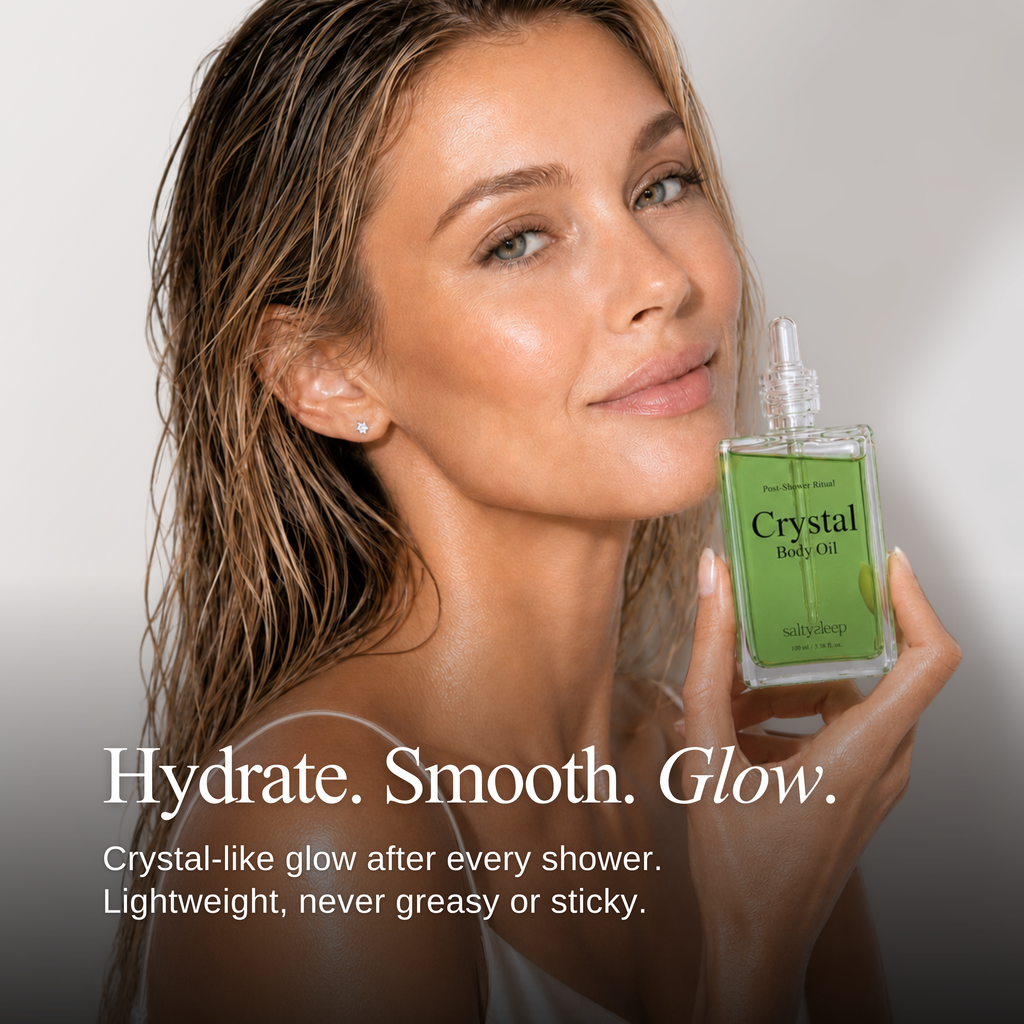 Midnight Garden 100ml | Crystal Body Oil saltysleep