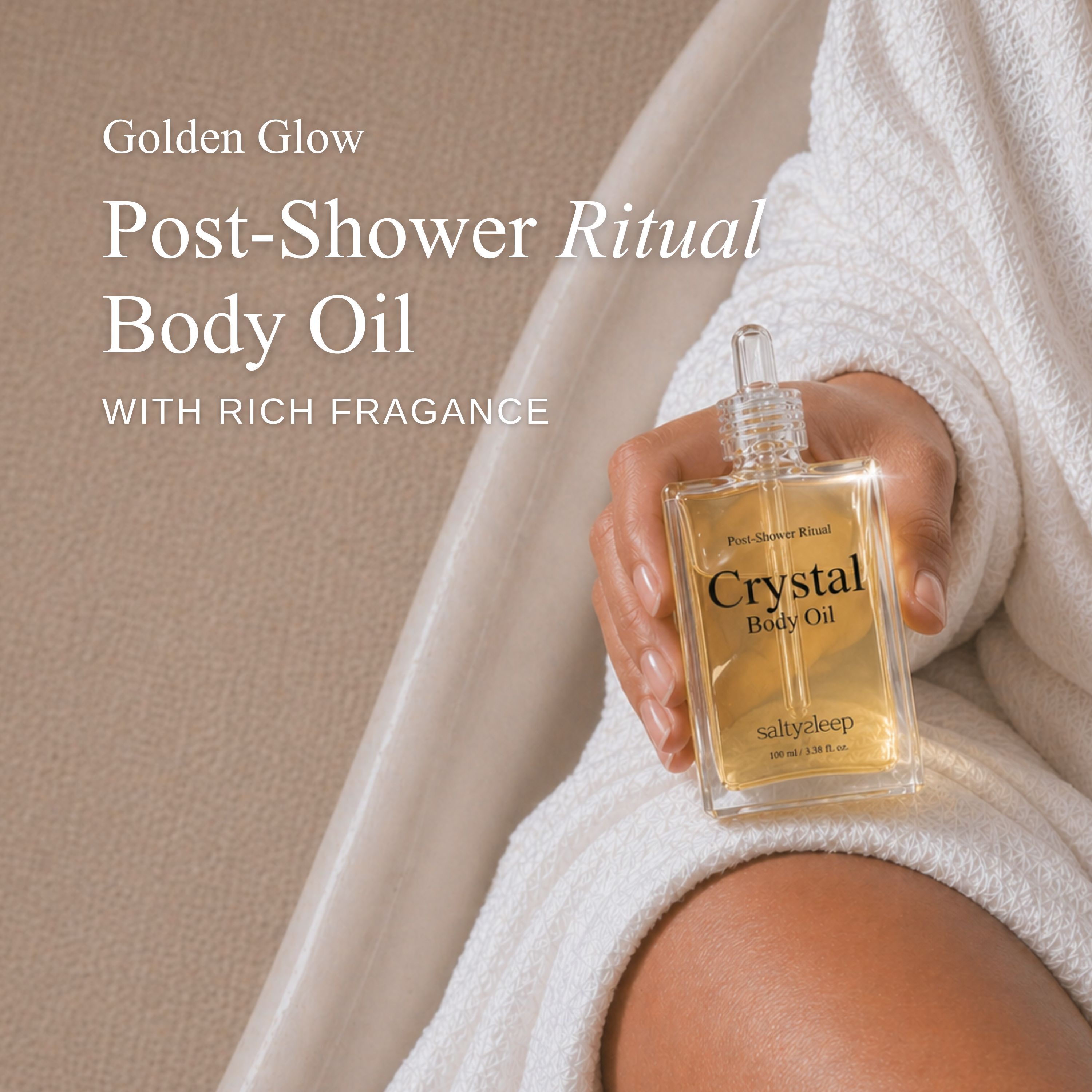 Crystal Body Oil Golden Glow
