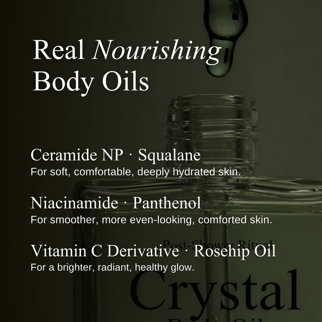Midnight Garden 100ml | Crystal Body Oil saltysleep