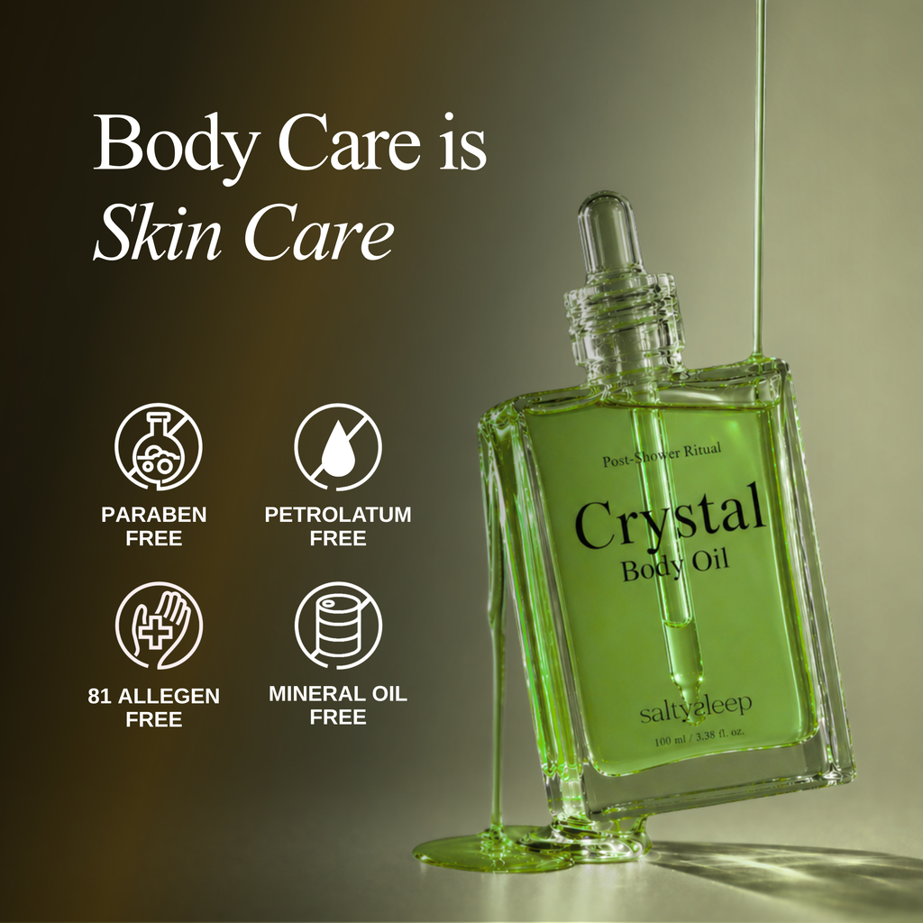 Midnight Garden 100ml | Crystal Body Oil saltysleep