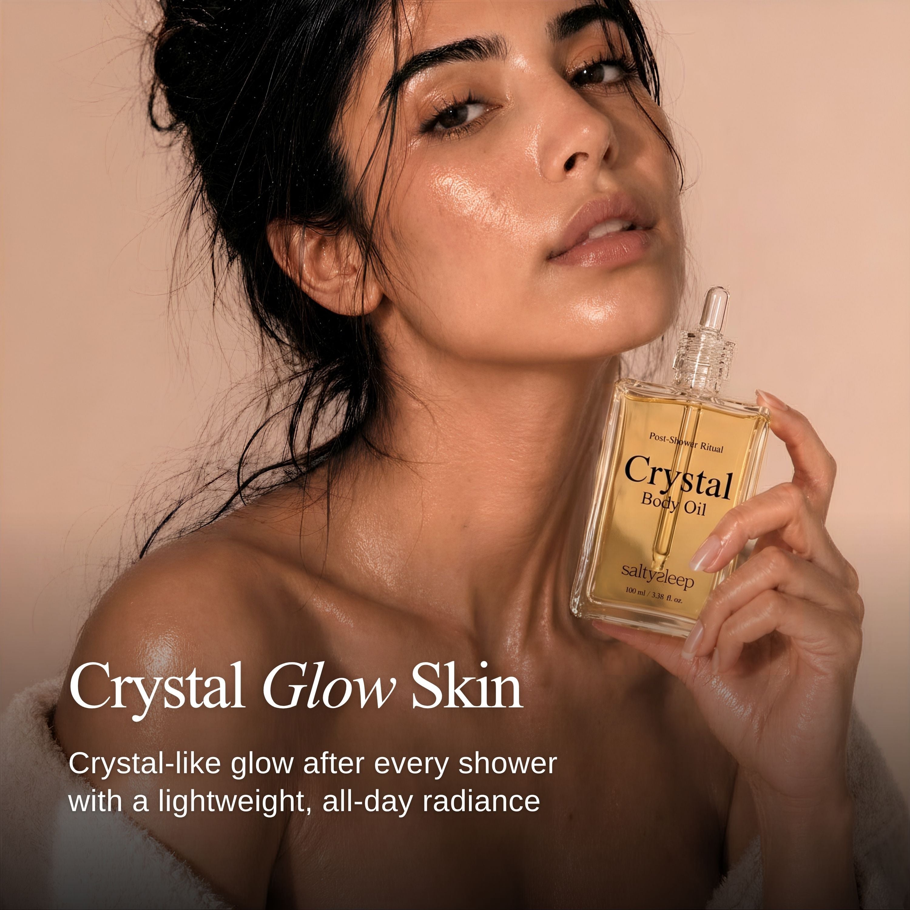 Crystal Body Oil Golden Glow