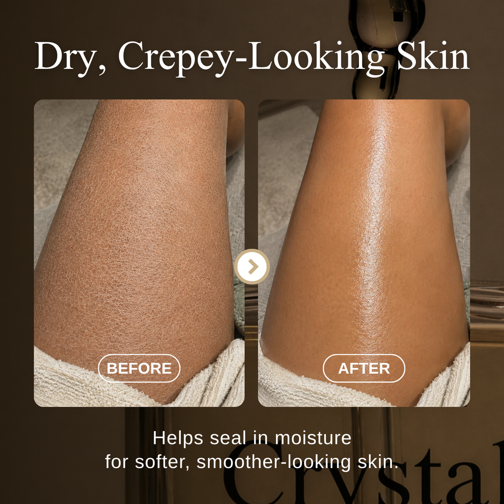 Crystal Body Oil Vanilla Glow (100ml / 3.38 fl oz) Saltysleep