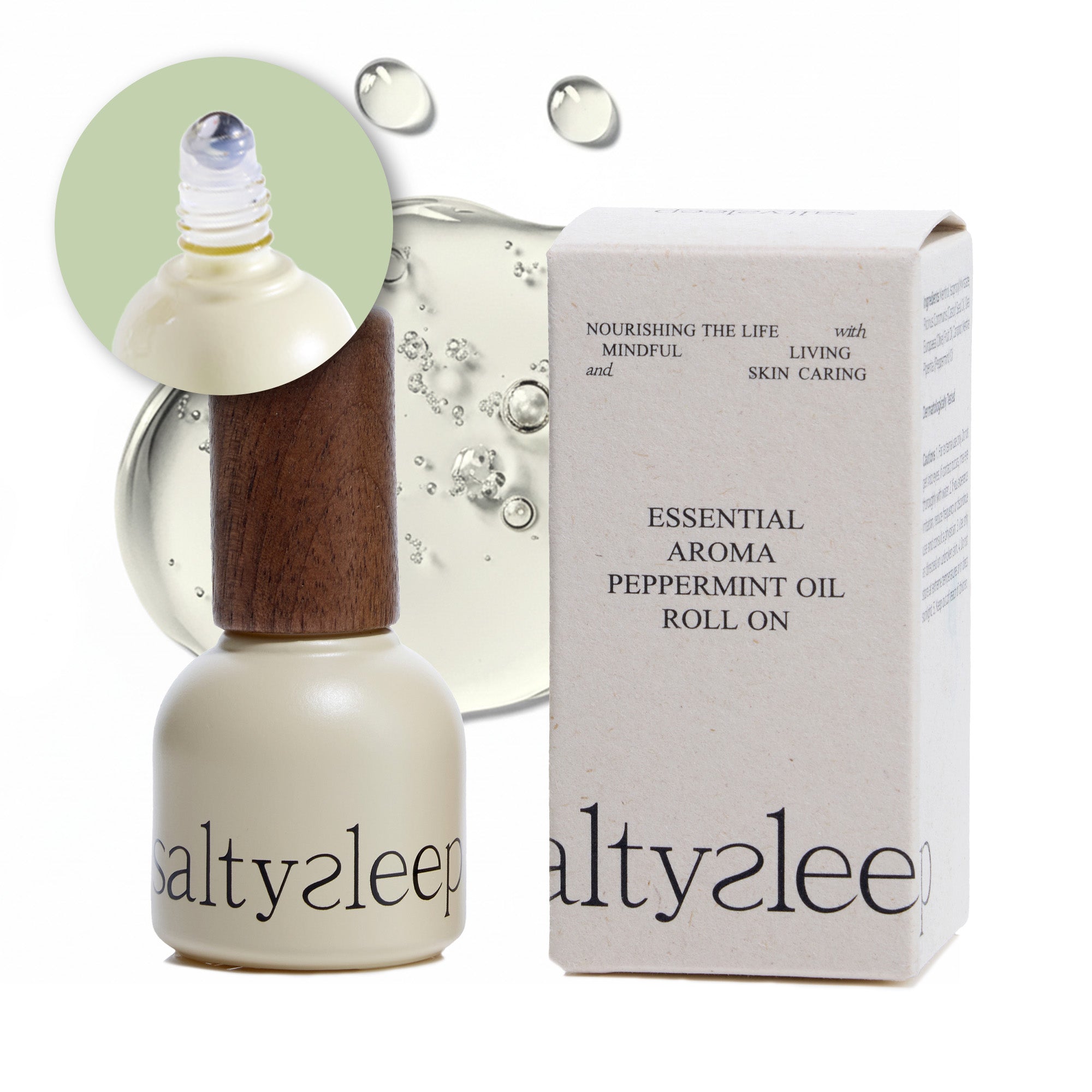 [Buy1 Get1 Free] Peppermint & Ginseng Cooling Roll-On Set for Daily Relief & Reset