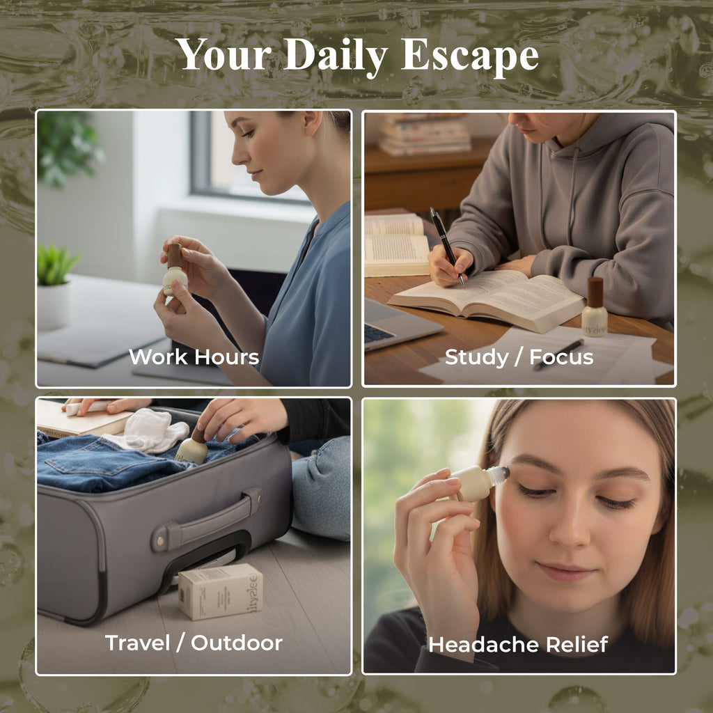 Migraine Duo | 2-Pack Peppermint Cooling Roll-Ons for Quick Relief