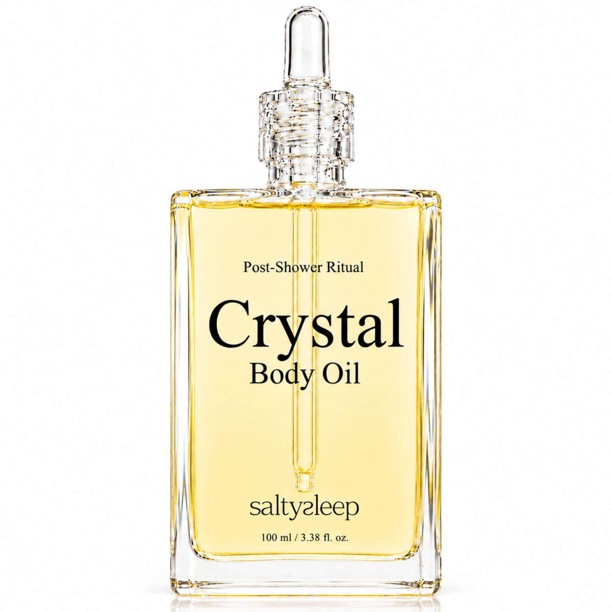 Crystal Body Oil Vanilla Glow (100ml / 3.38 fl oz) saltysleep